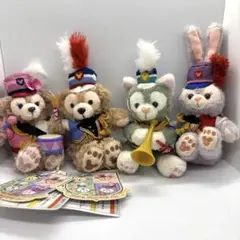 セット！新品タグ付きタグ無し　ステラルーマフラー　ストラップ　ダッフィマーチング セット！新品タグ付きタグ無しステラルーマフラーストラップ