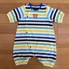 ミキハウス　ロンパース　半袖 50 60