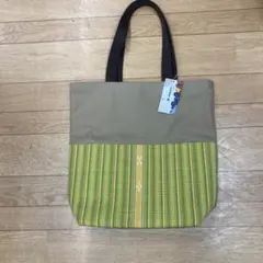 新品！みんさー織MINSAH KOGEI KAN 手織りトートバッグ