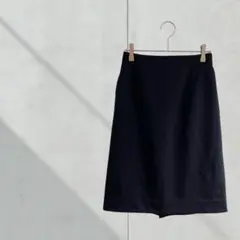 3746【PATRICK COX】フォーマルスカート　ストライプ　事務服　9号