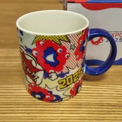 会場限定　EXPO2025　ミャクミャク　マグカップ　MAE ブルー