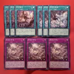 遊戯王　原石融合　原石の鳴獰　原石の号咆　各3枚　DUAD