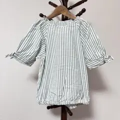 Seraphセラフ ストライプ ブラウス キッズ140cm