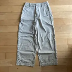 ユニクロ UNIQLO ワイドレッグ チノパン 58cm / S