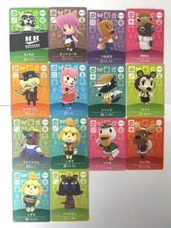【まとめ売り】どうぶつの森 amiiboカード×14枚セット