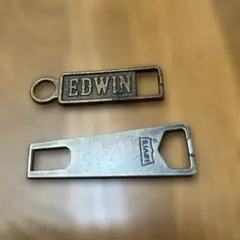 EDWIN ，Levi's ジッパープル　ファスナー　引手