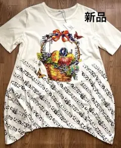 Tフロンティア　デザインtシャツ　レディース 定価14300円　新品　最終価格