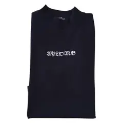 韓国y2k リブトップス Tシャツ ブラック