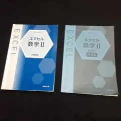 エクセル　数学Ⅱ　解答編付き新課程版