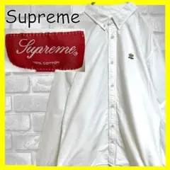 【希少】シュプリーム Supreme 長袖シャツ BDシャツ 王冠 クラウン