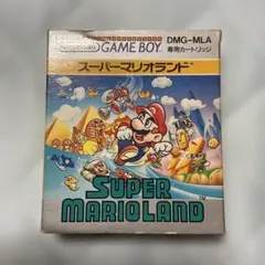 【ゲームボーイ専用ソフト】スーパーマリオランド 箱説付 動作確認済