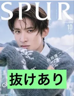【抜けあり】SPUR10月号増刊 向井康二 表紙版 2025年 10月号