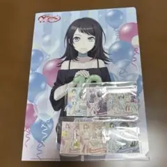 BanG Dream!バンドリ！ファミマ ステッカー　クリアファイル