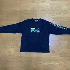 Fila 長袖カットソー ブラック