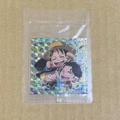 ワンピース 大海賊 シール ウエハース LOG.4 三兄弟 シークレット 未開封
