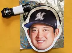 千葉ロッテマリーンズ　佐藤都志也選手　顔型コインケース