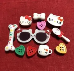 【新品】ハローキティ クロックスアクセサリー11個セット
