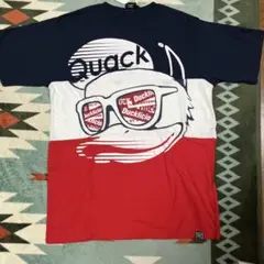 B.O.S. DUCK DUDE カラーブロックTシャツ
