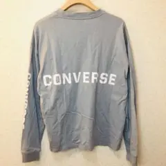 【ほぼ新品】コンバース　袖＆バックプリント　長袖カットソー
