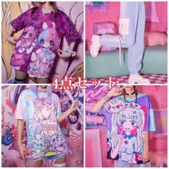SHEIN ROMWE Tシャツ 地雷 原宿 ゆめかわ 病みかわ