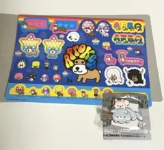 サンエックス ジャンボシールダス2 アフロ犬 リラックマ　前髪クリップ