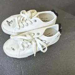 【新品未使用】ZARA kids PEANUTS スヌーピー キッズスニーカー