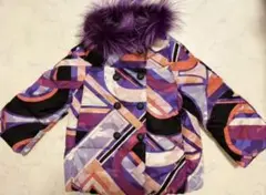 Emilio Pucci (エミリオプッチ) 総柄ダウンジャケット