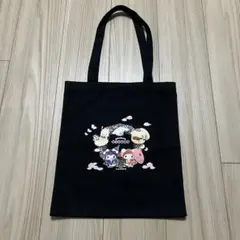 サンリオキャラクターズ トートバッグ ブラック サンキューマート