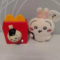 ちいかわ　うさぎ　ハッピーセット　バッジ