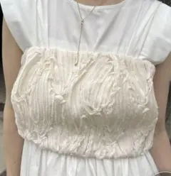 capricieux lemage ラインレースビスチェ