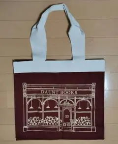 Daunt Books トートバッグ バーガンディ