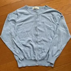ルゥデルゥ　カーディガン　水色