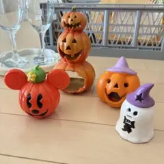 ハロウィン陶器置物 4点セット