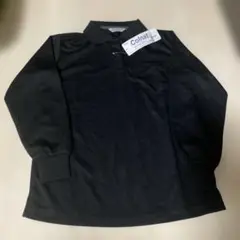 Colnat クイックドライ 黒 長袖ポロシャツ