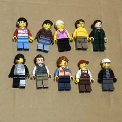 【LEGO】ミニフィグ　10体セット　74
