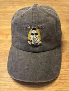 映画LAST DAYS手刺繍キャップ 未使用新品