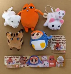 あずまんが大王 ぬいぐるみ ちよベンギン ねここねこ ヤマピカリャー ちびぬい あずまんが大王 ぬいぐるみ ちよベンギン ねここねこ