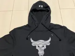 Under Armour フード付きショートスリーブパーカー黒