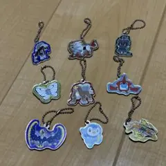 ポケモン メタルキーホルダー　 2017 ピカチュウプロジェクト　9個