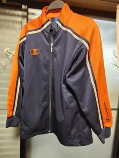 Champion Athletic ジャケット S ネイビー/オレンジ