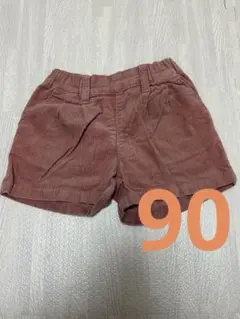 【9/2まで価格】ブラウンショートパンツ 90