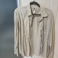 MHL. ベージュ 長袖シャツ ポケット付き