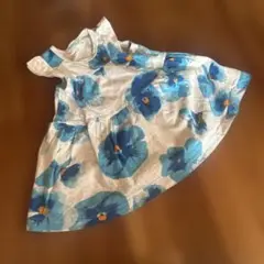 最終価格♡ハッカキッズ 花柄ティアードワンピース100