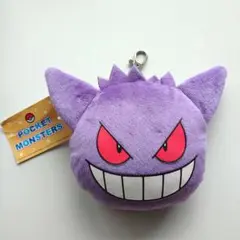 ポケットモンスター ゲンガー フェイス パスケース リール付き