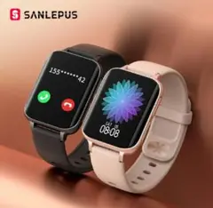 新品未使用☆スマートウォッチ☆ベルト2本付