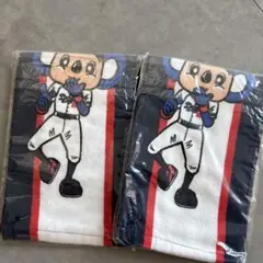 早い者勝ち！非売品！新品・未開封！ドラゴンズ・ドアラ・マフラータオル 2枚セット