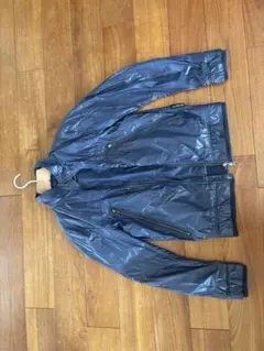 ships jet Blue シップス　ライダース ブルゾン ジャケット