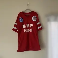 BHP Steel スポーツ Tシャツ レッド