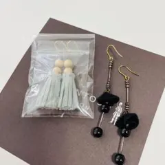 ピアス セット 神戸 作家アクセサリー MINT SORBET ミントソルベ