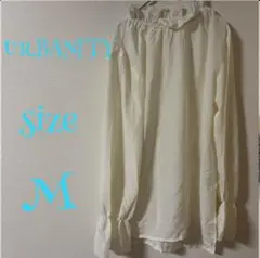 URBANTY ホワイト 長袖シャツ M